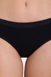 Red Rose Cotton Mid Waist Shaper Panty - Black — thumbnail 7