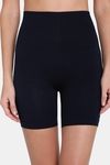 Red Rose Cotton Seamless Shapewear - Black — thumbnail 1