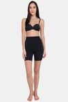 Red Rose Cotton Seamless Shapewear - Black — thumbnail 5