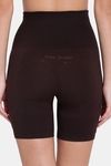 Red Rose Cotton Seamless Shapewear - Coffee — thumbnail 2