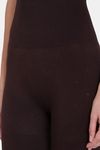 Red Rose Cotton Seamless Shapewear - Coffee — thumbnail 4