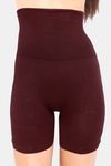 Red Rose Cotton Seamless Shapewear - Maroon — thumbnail 1