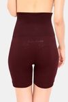 Red Rose Cotton Seamless Shapewear - Maroon — thumbnail 2