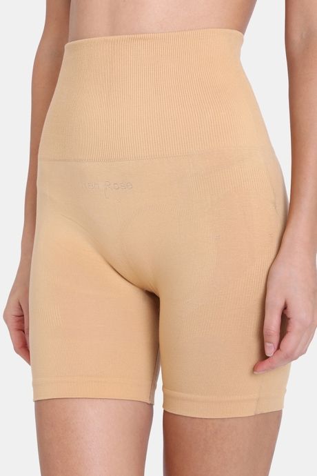 Red Rose Cotton Seamless Shapewear - Skin — image 3