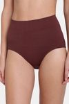 Red Rose Lycra Seamless High Waist Shaper Panty - Coffee — thumbnail 3