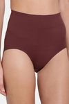 Red Rose Lycra Seamless High Waist Shaper Panty - Coffee — thumbnail 4