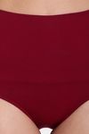 Red Rose Lycra Seamless High Waist Shaper Panty - Maroon — thumbnail 6