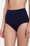 Red Rose Lycra Seamless High Waist Shaper Panty - Navy — thumbnail 3