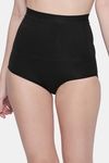 Red Rose Lycra Seamless Shapewear - Black — thumbnail 1