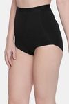 Red Rose Lycra Seamless Shapewear - Black — thumbnail 4