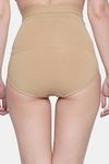 Red Rose Lycra Seamless Shapewear - Skin — thumbnail 2