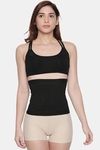 Red Rose Lycra Seamless Shapewear - Black — thumbnail 1