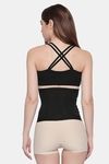 Red Rose Lycra Seamless Shapewear - Black — thumbnail 2