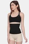 Red Rose Lycra Seamless Shapewear - Black — thumbnail 3