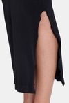Red Rose Cotton Infused Medium Control Flared Saree Shapewear - Black — thumbnail 6