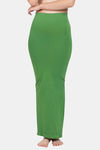 Red Rose Cotton Infused Medium Control Flared Saree Shapewear - Green — thumbnail 1