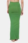 Red Rose Cotton Infused Medium Control Flared Saree Shapewear - Green — thumbnail 2