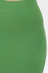 Red Rose Cotton Infused Medium Control Flared Saree Shapewear - Green — thumbnail 6