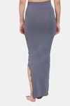 Red Rose Cotton Infused Medium Control Flared Saree Shapewear - Grey — thumbnail 2