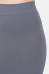 Red Rose Cotton Infused Medium Control Flared Saree Shapewear - Grey — thumbnail 5