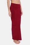 Red Rose Cotton Infused Medium Control Flared Saree Shapewear - Maroon — thumbnail 4