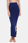 Red Rose Cotton Infused Medium Control Flared Saree Shapewear - Navy — thumbnail 1