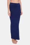 Red Rose Cotton Infused Medium Control Flared Saree Shapewear - Navy — thumbnail 4