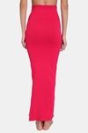 Red Rose Cotton Infused Medium Control Flared Saree Shapewear - Pink — thumbnail 2