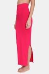 Red Rose Cotton Infused Medium Control Flared Saree Shapewear - Pink — thumbnail 3