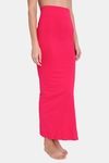 Red Rose Cotton Infused Medium Control Flared Saree Shapewear - Pink — thumbnail 4