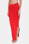 Red Rose Cotton Infused Medium Control Flared Saree Shapewear - Red — thumbnail 3