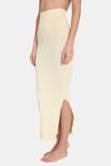 Red Rose Cotton Infused Medium Control Flared Saree Shapewear - Skin — thumbnail 3