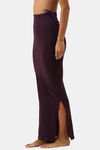 Red Rose Cotton Infused Medium Control Flared Saree Shapewear - Wine — thumbnail 3
