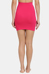 Red Rose Cotton Infused Medium Control Short Length Skirt - Pink — thumbnail 2