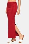 Red Rose Flared Saree Shapewear - Maroon — thumbnail 2