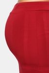 Red Rose Flared Saree Shapewear - Maroon — thumbnail 6
