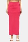 Red Rose Flared Saree Shapewear - Pink — thumbnail 1