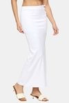 Red Rose Flared Saree Shapewear - White — thumbnail 3