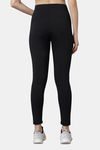 Red Rose Moisture Wicking Legging - Black — thumbnail 3