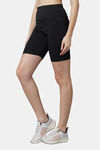 Red Rose Moisture Wicking Shorts - Black — thumbnail 4