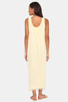 Red Rose Cotton Night Dress - Yellow — thumbnail 3