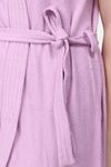 Red Rose Terry Cotton Bathrobes - Purple — thumbnail 6