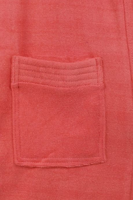 Red Rose Terry Cotton Bathrobes - Tomato — image 5