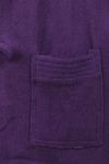 Red Rose Terry Cotton Bathrobes - Violet — thumbnail 5