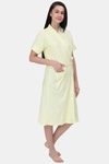 Red Rose Terry Cotton Bathrobes - Yellow — thumbnail 4