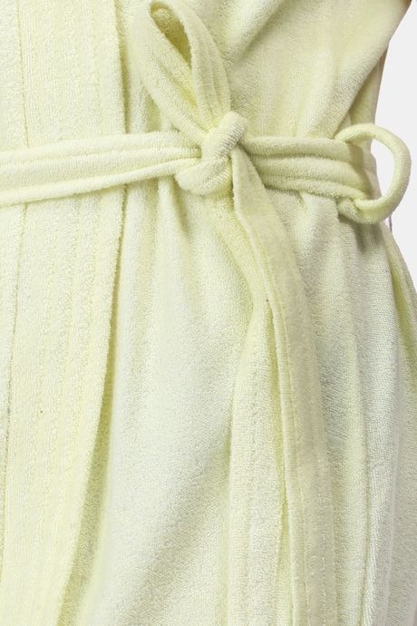 Red Rose Terry Cotton Bathrobes - Yellow — image 6