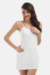 Red Rose Cotton Camisole - White — thumbnail 1
