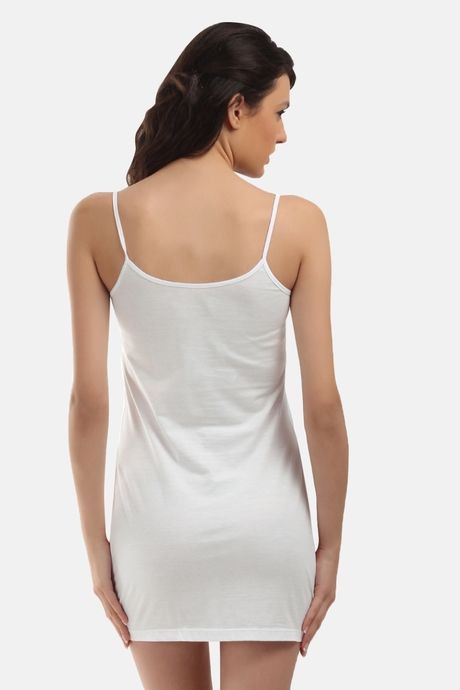 Red Rose Cotton Camisole - White — image 2