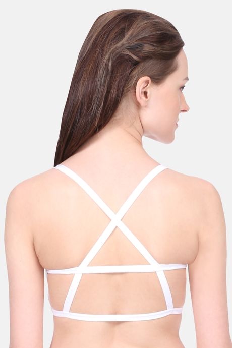 Red Rose Modal Camisole - White — image 2