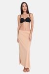Red Rose Cotton Layering Skirt -Skin — thumbnail 1